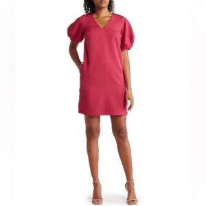 Sam Edelman Puff Sleeve Shift Dress